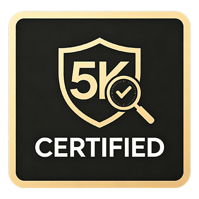 5K CERTIFIED